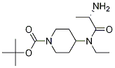 4-[((S)-2-AMino-propionyl)-ethyl-aMino]-piperidine-1-carboxylic acid tert-butyl ester,1354015-36-3,结构式