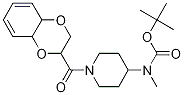 Methyl-[1-(2,3,4a,8a-tetrahydro-benzo[1,4]dioxine-2-carbonyl)-piperidin-4-yl]-carbaMic acid tert-butyl ester Struktur