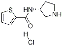 Thiophene-2-carboxylic acid(R)-pyrrolidin-3-ylaMide hydrochloride Struktur