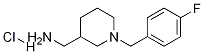 [1-(4-Fluoro-benzyl)-piperidin-3-yl]-methyl-amine hydrochloride