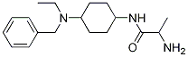 (1R,4R)-(S)-2-AMino-N-[4-(benzyl-ethyl-aMino)-cyclohexyl]-propionaMide Structure