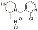 (2-氯-吡啶-3-基)-(2-甲基-哌嗪-1-基)-甲酮盐酸盐, 1353985-39-3, 结构式
