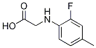 (2-Fluoro-4-Methyl-phenylaMino)-acetic acid Structure