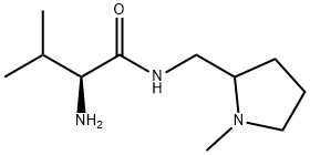 (S)-2-AMino-3-Methyl-N-(1-Methyl-pyrrolidin-2-ylMethyl)-butyraMide Struktur