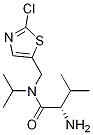 (S)-2-AMino-N-(2-chloro-thiazol-5-ylMethyl)-N-isopropyl-3-Methyl-butyraMide Struktur