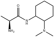 (S)-2-AMino-N-(2-diMethylaMino-cyclohexyl)-propionaMide Struktur