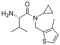 (S)-2-AMino-N-cyclopropyl-3-Methyl-N-(3-Methyl-thiophen-2-ylMethyl)-butyraMide Structure
