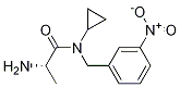 (S)-2-AMino-N-cyclopropyl-N-(3-nitro-benzyl)-propionaMide Struktur