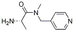 (S)-2-AMino-N-Methyl-N-pyridin-4-ylMethyl-propionaMide Struktur