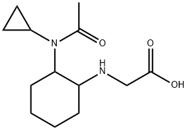 [2-(Acetyl-cyclopropyl-aMino)-cyclohexylaMino]-acetic acid|