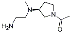1-{(S)-3-[(2-AMino-ethyl)-Methyl-aMino]-pyrrolidin-1-yl}-ethanone Structure