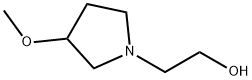 2-(3-甲氧基吡咯烷-1-基)乙醇, 1353970-68-9, 结构式