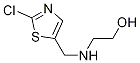 2-[(2-Chloro-thiazol-5-ylMethyl)-aMino]-ethanol Struktur