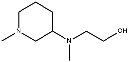 2-[Methyl-(1-Methyl-piperidin-3-yl)-aMino]-ethanol Struktur