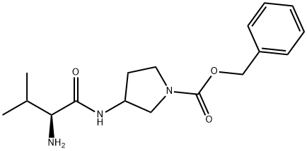 3-((S)-2-AMino-3-Methyl-butyrylaMino)-pyrrolidine-1-carboxylic acid benzyl ester|