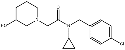 1353954-37-6 N-(4-氯-苄基)-N-环丙基-2-(3-羟基-哌啶-1-基)-乙酰胺