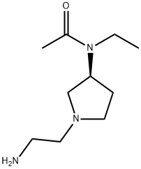 N-[(S)-1-(2-AMino-ethyl)-pyrrolidin-3-yl]-N-ethyl-acetaMide,1353995-47-7,结构式