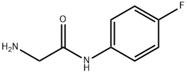 2-amino-N-(4-fluorophenyl)acetamide Struktur