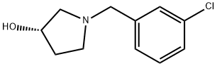 (S)-1-(3-Chloro-benzyl)-pyrrolidin-3-ol Structure