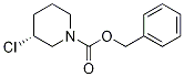 (R)-3-Chloro-piperidine-1-carboxylic acid benzyl ester 结构式