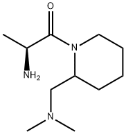 (S)-2-AMino-1-(2-diMethylaMinoMethyl-piperidin-1-yl)-propan-1-one Struktur