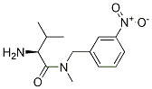 (S)-2-AMino-3,N-diMethyl-N-(3-nitro-benzyl)-butyraMide Struktur