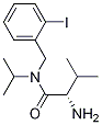 (S)-2-AMino-N-(2-iodo-benzyl)-N-isopropyl-3-Methyl-butyraMide 化学構造式