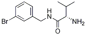 (S)-2-AMino-N-(3-broMo-benzyl)-3-Methyl-butyraMide Structure