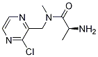 (S)-2-AMino-N-(3-chloro-pyrazin-2-ylMethyl)-N-Methyl-propionaMide Struktur