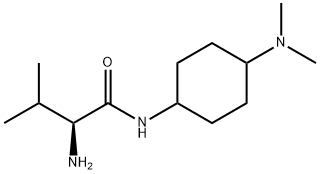 (S)-2-AMino-N-(4-diMethylaMino-cyclohexyl)-3-Methyl-butyraMide Struktur