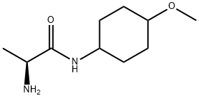 (S)-2-AMino-N-(4-Methoxy-cyclohexyl)-propionaMide Struktur