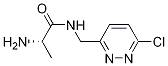 (S)-2-AMino-N-(6-chloro-pyridazin-3-ylMethyl)-propionaMide Struktur