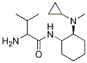 (S)-2-AMino-N-[2-(cyclopropyl-Methyl-aMino)-cyclohexyl]-3-Methyl-butyraMide Structure