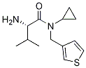 (S)-2-AMino-N-cyclopropyl-3-Methyl-N-thiophen-3-ylMethyl-butyraMide Struktur
