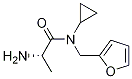 (S)-2-AMino-N-cyclopropyl-N-furan-2-ylMethyl-propionaMide Structure