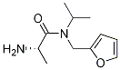 (S)-2-AMino-N-furan-2-ylMethyl-N-isopropyl-propionaMide Structure