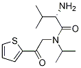 (S)-2-AMino-N-isopropyl-3-Methyl-N-(2-oxo-2-thiophen-2-yl-ethyl)-butyraMide Struktur