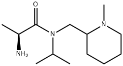 (S)-2-AMino-N-isopropyl-N-(1-Methyl-piperidin-2-ylMethyl)-propionaMide Struktur