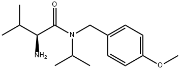 (S)-2-AMino-N-isopropyl-N-(4-Methoxy-benzyl)-3-Methyl-butyraMide Structure