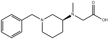 [((S)-1-Benzyl-piperidin-3-yl)-Methyl-aMino]-acetic acid Structure