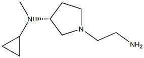 [(R)-1-(2-AMino-ethyl)-pyrrolidin-3-yl]-cyclopropyl-Methyl-aMine Structure