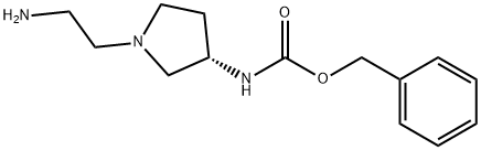 [(S)-1-(2-AMino-ethyl)-pyrrolidin-3-yl]-carbaMic acid benzyl ester Struktur
