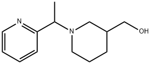 [1-(1-Pyridin-2-yl-ethyl)-piperidin-3-yl]-Methanol Structure