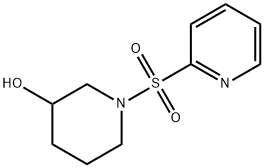1-(吡啶-2-磺酰基)-哌啶-3-醇 结构式