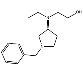 2-[((S)-1-Benzyl-pyrrolidin-3-yl)-isopropyl-aMino]-ethanol Struktur