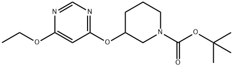 1353955-56-2 3-(6-乙氧基-嘧啶-4-基氧基)-哌啶-1-羧酸叔丁基酯
