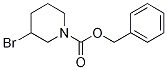 3-BroMo-piperidine-1-carboxylic acid benzyl ester Structure