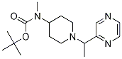 Methyl-[1-(1-pyrazin-2-yl-ethyl)-piperidin-4-yl]-carbaMic acid tert-butyl ester Struktur