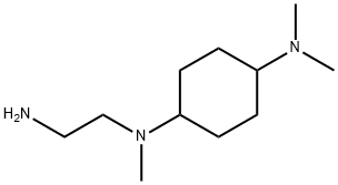 N-(2-AMino-ethyl)-N,N',N'-triMethyl-cyclohexane-1,4-diaMine Struktur