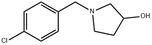 1-(4-氯-苄基)-吡咯烷-3-醇, 415946-61-1, 结构式